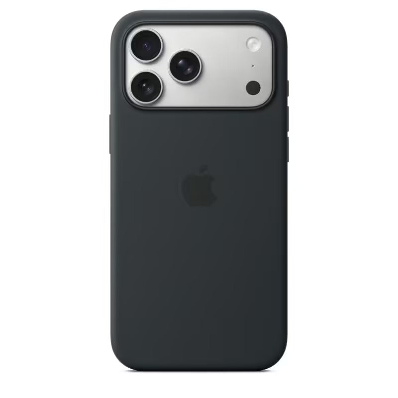 iPhone 17 Pro Max Silicon Case with Magsafe and Camera Control Button - Black