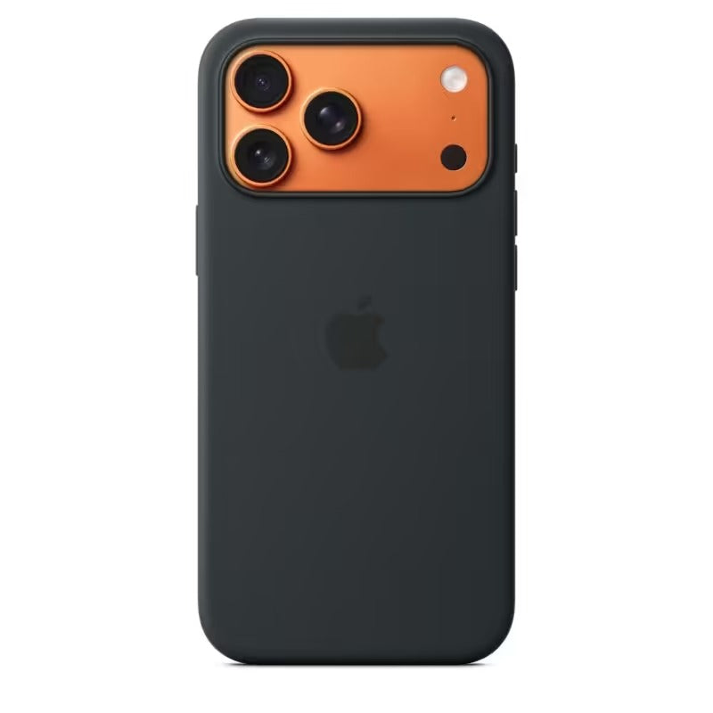 iPhone 17 Pro Max Silicon Case with Magsafe and Camera Control Button - Black