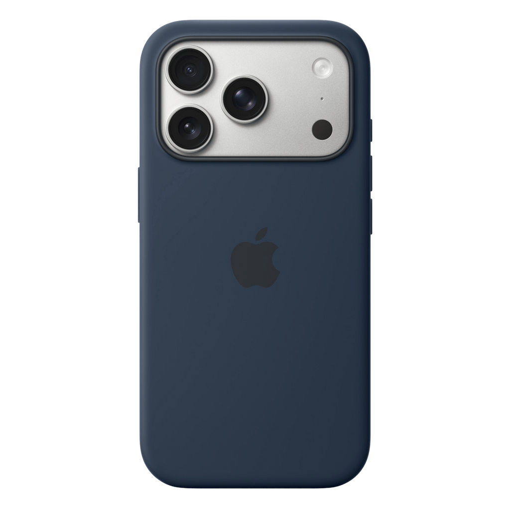 iPhone 17 Pro Max Silicon Case with Magsafe and Camera Control Button - Blue
